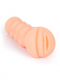 Телесный мастурбатор-вагина с эрекционными кольцами в комплекте - Sexy Girl - в Калининграде купить с доставкой