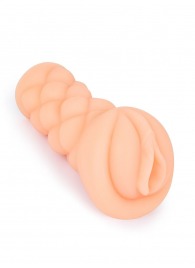 Телесный мастурбатор-вагина с вибропулей и эрекционными кольцами в комплекте - Sexy Girl - в Калининграде купить с доставкой