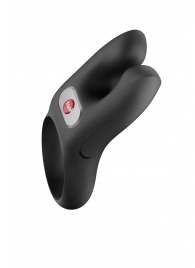 Черное эрекционное виброкольцо Nos - Fun Factory - в Калининграде купить с доставкой