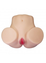 Телесный мастурбатор Julia с 2 любовными каналами - Baile - в Калининграде купить с доставкой