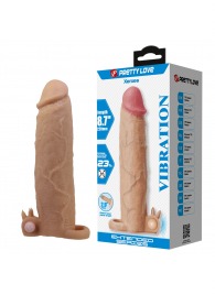 Телесная насадка на пенис Xerxes - 22 см. - Baile - в Калининграде купить с доставкой