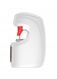 Белый мастурбатор с язычком и возвратно-поступательными движениями - Secwell - в Калининграде купить с доставкой