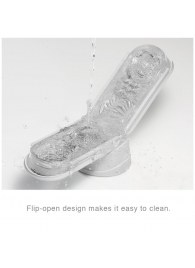 Белый мастурбатор FLIP 0 (ZERO) - Tenga - в Калининграде купить с доставкой