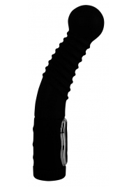 Чёрный стимулятор простаты с ротацией Prostate Twister - 20 см. - Orion - в Калининграде купить с доставкой