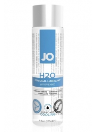 Охлаждающий лубрикант на водной основе JO Personal Lubricant H2O COOLING - 120 мл. - System JO - купить с доставкой в Калининграде