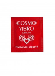 Пробник женского стимулирующего лубриканта на силиконовой основе Cosmo Vibro - 3 гр. - Биоритм - купить с доставкой в Калининграде