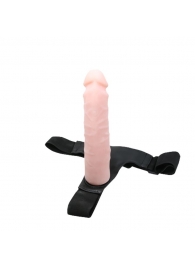 Гибкий фаллоимитатор-реалистик на трусиках - 21,5 см. - Baile - купить с доставкой в Калининграде