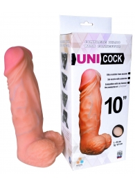 Фаллическая насадка Харнесс UNICOCK 10  - 25 см. - LOVETOY (А-Полимер) - купить с доставкой в Калининграде
