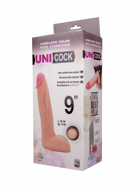 Фаллическая насадка Харнесс UNICOCK 9  - 24 см. - LOVETOY (А-Полимер) - купить с доставкой в Калининграде