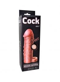 Фаллоудлинитель с кольцом COCK size L - 16,5 см. - LOVETOY (А-Полимер) - в Калининграде купить с доставкой