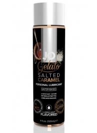 Лубрикант с ароматом солёной карамели JO GELATO SALTED CARAMEL - 120 мл. - System JO - купить с доставкой в Калининграде