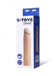 Реалистичная насадка с ярко выраженной головкой - 16,5 см. - A-toys - в Калининграде купить с доставкой