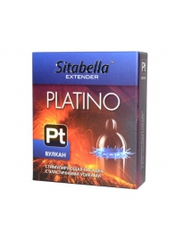 Стимулирующая насадка с усиками Platino  Вулкан - Sitabella - купить с доставкой в Калининграде