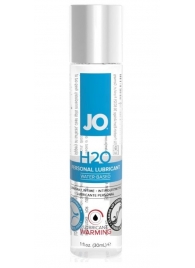 Возбуждающий лубрикант на водной основе JO Personal Lubricant H2O Warming - 30 мл. - System JO - купить с доставкой в Калининграде