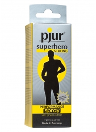 Спрей-пролонгатор длительного действия pjur SUPERHERO Strong Spray - 20 мл. - Pjur - купить с доставкой в Калининграде