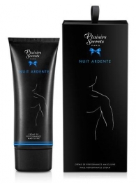 Возбуждающий крем для мужчин Nuit Ardente Creme Performante Plaisirs Secrets - 60 мл. - Plaisir Secret - купить с доставкой в Калининграде