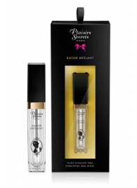 Стимулирующий блеск для губ Baiser Brulant Gloss Plaisirs Secrets - 7 мл. - Plaisir Secret - купить с доставкой в Калининграде