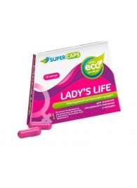 Возбуждающие капсулы Ladys Life - 14 капсул (0,35 гр.) - SuperCaps - купить с доставкой в Калининграде