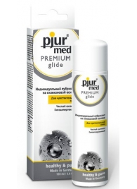 Гипоаллергенный силиконовый лубрикант pjur MED Premium glide - 100 мл. - Pjur - купить с доставкой в Калининграде
