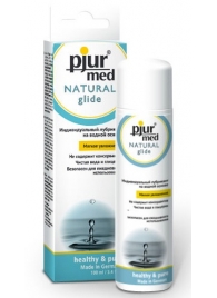 Нейтральный лубрикант на водной основе pjur MED Natural glide - 100 мл. - Pjur - купить с доставкой в Калининграде