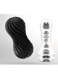 Мастурбатор FLEX Rocky Black с плотным рельефом - Tenga - в Калининграде купить с доставкой
