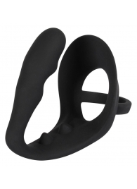 Эрекционное кольцо с подхватом мошонки и анальным отростком для воздействия на простату - Orion - в Калининграде купить с доставкой