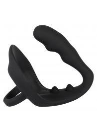 Эрекционное кольцо с подхватом мошонки и анальным отростком для воздействия на простату - Orion - в Калининграде купить с доставкой