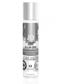 Массажный гель ALL-IN-ONE Massage Oil Sensual нейтральный - 30 мл. - System JO - купить с доставкой в Калининграде