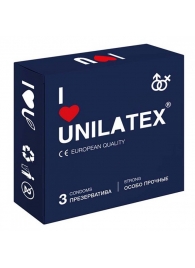 Ультрапрочные презервативы Unilatex Extra Strong - 3 шт. - Unilatex - купить с доставкой в Калининграде
