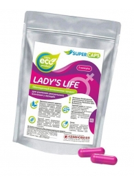 Возбуждающие капсулы Ladys Life - 2 капсулы (0,35 гр.) - SuperCaps - купить с доставкой в Калининграде