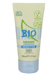 Органический лубрикант для чувствительной кожи Bio Sensitive - 50 мл. - HOT - купить с доставкой в Калининграде