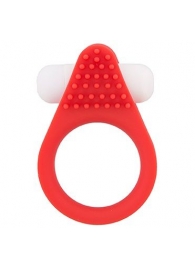 Красное эрекционное кольцо LIT-UP SILICONE STIMU RING 1 RED - Dream Toys - в Калининграде купить с доставкой