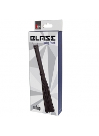 Чёрная плеть BLAZE WHIP BLACK - Dream Toys - купить с доставкой в Калининграде