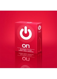 Супертонкие презервативы ON) Super Thin - 3 шт. - ON) - купить с доставкой в Калининграде