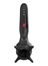 Чёрный вибростимулятор для головки члена с эффектом всасывания Vibrating Roto-Sucker - Pipedream - в Калининграде купить с доставкой