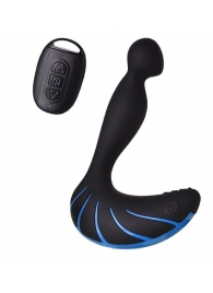 Чёрно-синий массажер простаты Erotist Third - Erotist Adult Toys - в Калининграде купить с доставкой