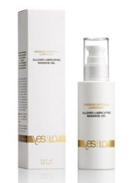 Массажный гель-смазка на силиконовой основе Allover Massage Gel - 100 мл. - YESforLOV - купить с доставкой в Калининграде