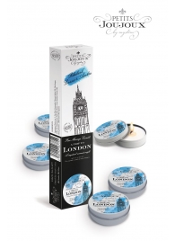 Набор из 5 свечей Petits Joujoux London с ароматом ревеня, амбры и чёрной смородины - MyStim - купить с доставкой в Калининграде