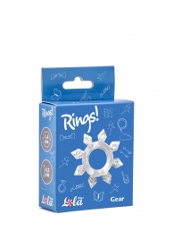 Прозрачное эрекционное кольцо Rings Gear - Lola Games - в Калининграде купить с доставкой