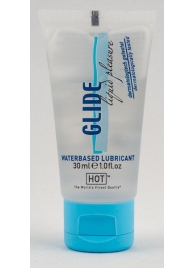 Интимная смазка на водной основе Glide - 30 мл. - HOT - купить с доставкой в Калининграде