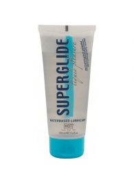 Интимная смазка на водной основе Superglide - 100 мл. - HOT - купить с доставкой в Калининграде
