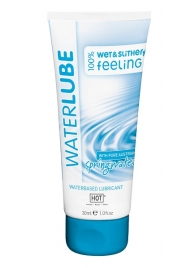 Гель-смазка на основе чистой родниковой воды WaterLube - 30 мл. - HOT - купить с доставкой в Калининграде