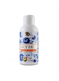Интимный гель на водной основе JUICY FRUIT с ароматом пина колада - 100 мл. - БиоМед - купить с доставкой в Калининграде