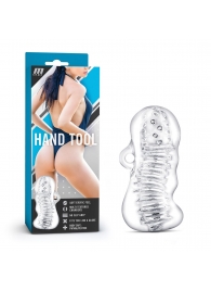Прозрачный мастурбатор M for Men Hand Tool - Blush Novelties - в Калининграде купить с доставкой