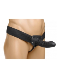 Полый страпон Erection Assist - 15,2 см. - XR Brands - купить с доставкой в Калининграде