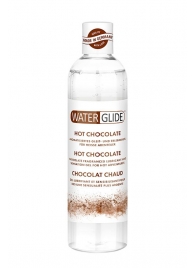 Лубрикант на водной основе с ароматом шоколада HOT CHOCOLATE - 300 мл. - Waterglide - купить с доставкой в Калининграде