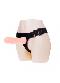 Телесный фаллоимитатор на трусиках Jessica Strap-On - 15,5 см. - Baile - купить с доставкой в Калининграде