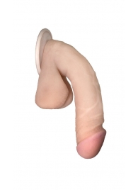 Сувенирный фаллос на присоске 03 - 17 см. - LOVETOY (А-Полимер) - купить с доставкой в Калининграде