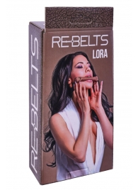 Кляп-трензель Lora с металлическими кольцами - Rebelts - купить с доставкой в Калининграде