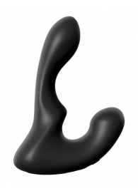Черный анальный вибростимулятор P-Spot Milker - 14 см. - Pipedream - в Калининграде купить с доставкой